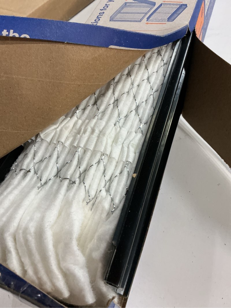 Condition photo showing As Is for aprilaire 413 replacement filter for aprilaire whole house air purifiers - merv 13, healthy home allergy, 16x25x4 air filter (pack of 1)