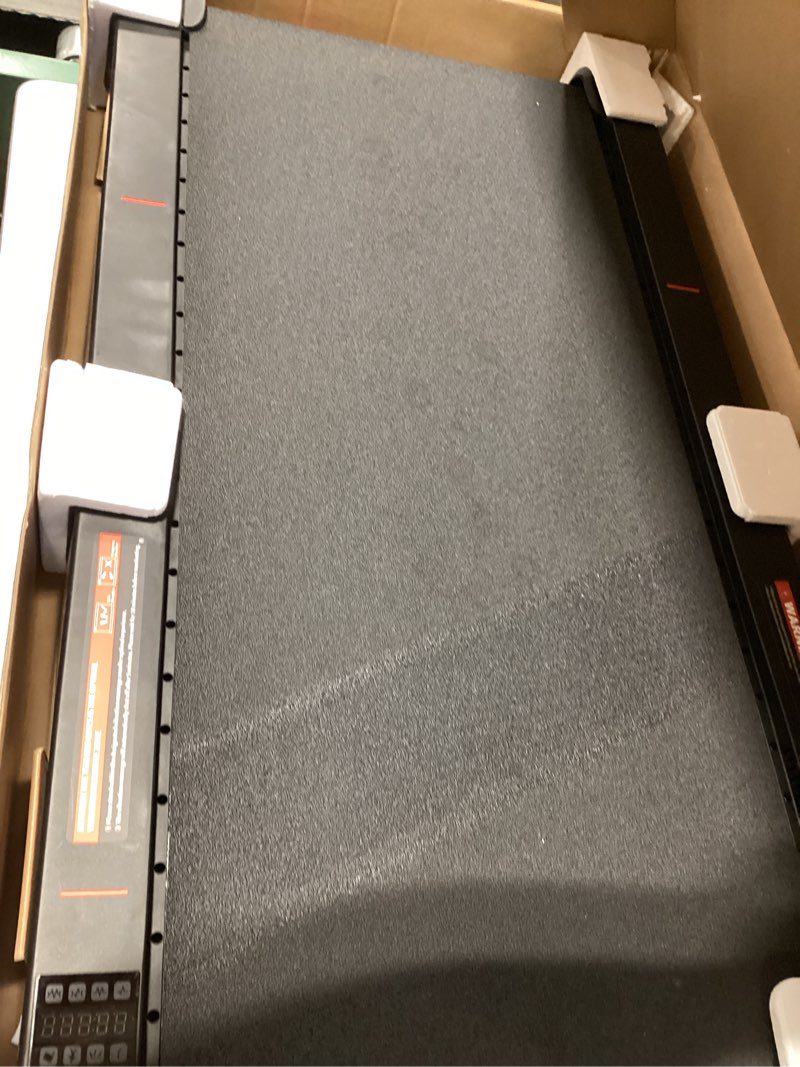 Condition photo showing As Is for Sperax Walking Treadmill Pad with APP, 3 in 1 Under Desk Treadmill, 400W Low Noise Walking Vibration Pad with Remote Control,Portable Treadmills for Home Office