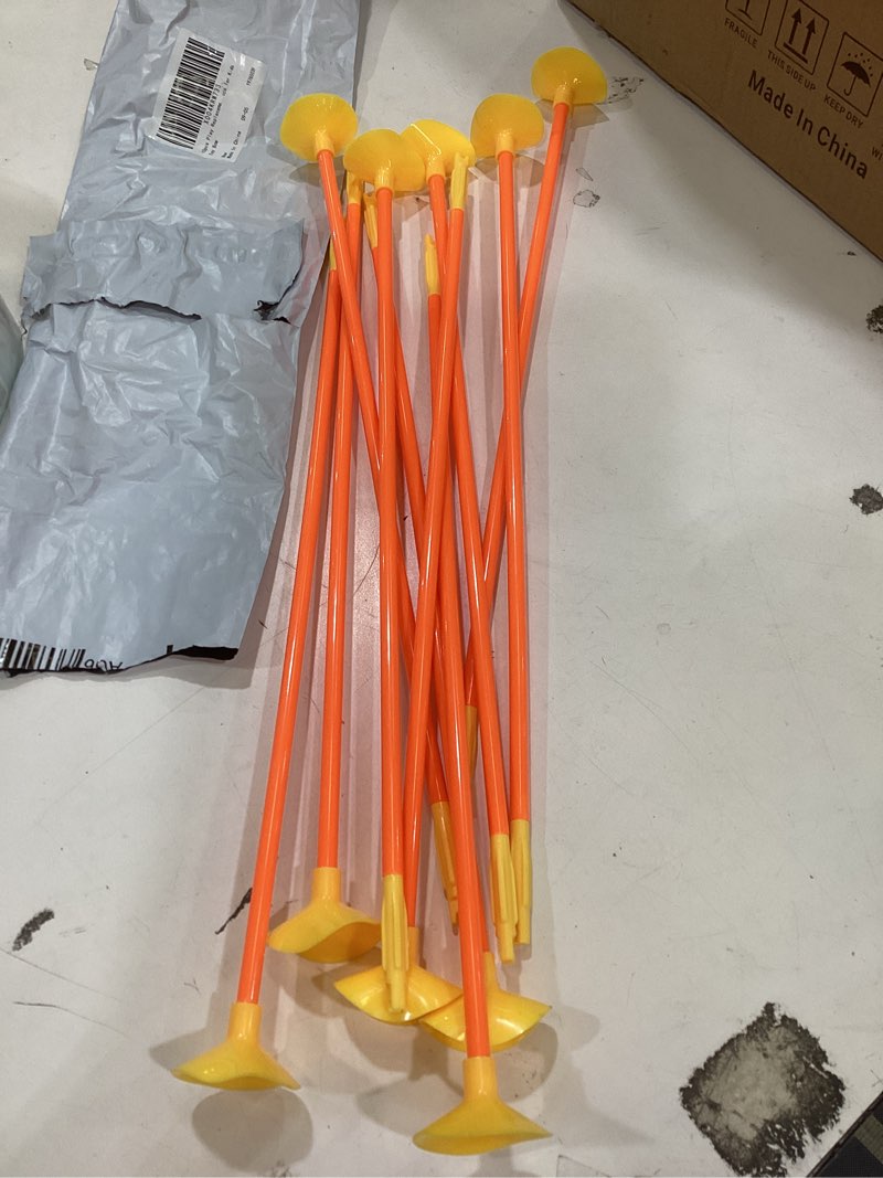 Condition photo showing Good Condition for besportble 10pcs replacement suction cup arrows for kids toy bow 41cm large plastic arrows for safe indoor and outdoor play for target practice and games