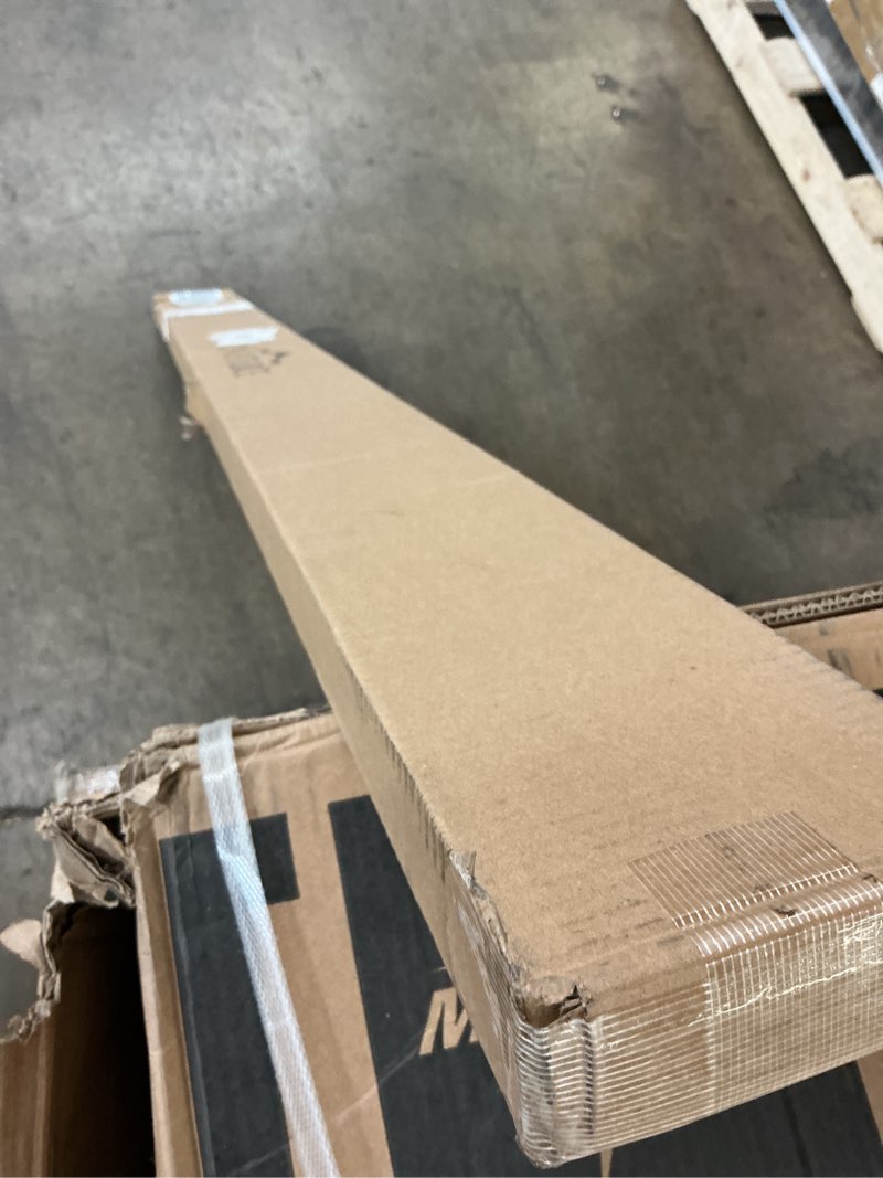 Condition photo showing New/Like New for tonature no drill cellular shades for indoor windows, thermal insulating & noise reducing honeycomb blinds, free stop cordless blackout shades, white,61" w x 64" h 61"w x 64"h white(blackout)