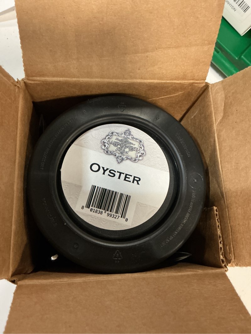 Condition photo showing New/Like New for all-in-one paint by heirloom traditions, oyster (neutral taupe), quart - durable cabinet and furniture paint. built in primer and top coat, no sanding needed. includes our 30 featured color card. oyster 32 fl oz (pack of 1)