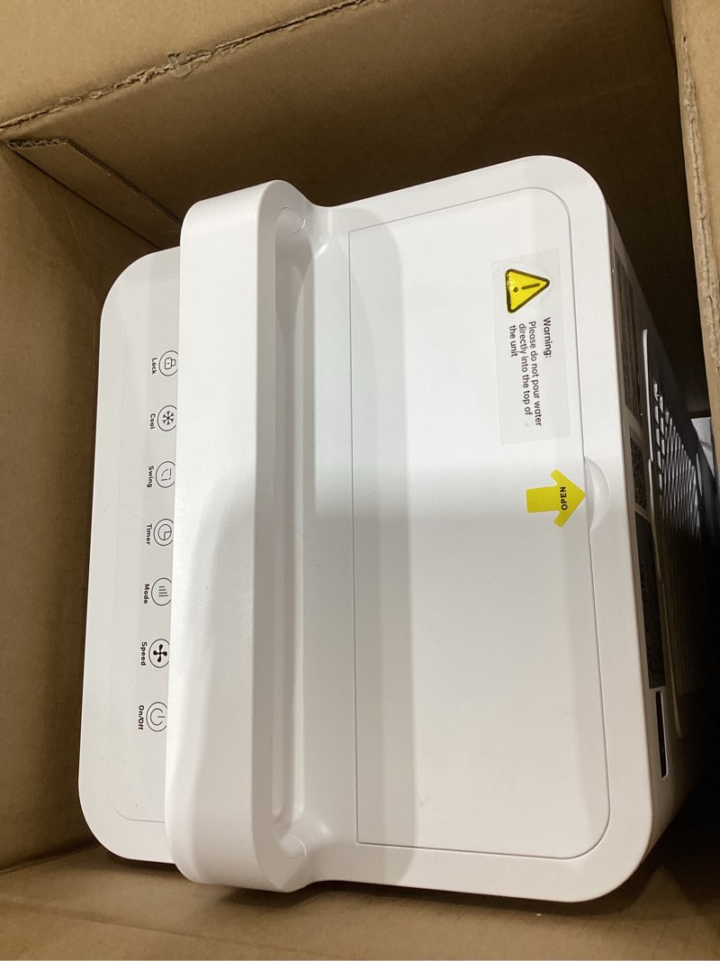 Condition photo showing Good Condition for windowless portable air conditioners with 6speeds, 12h timer for smart auto-off, 3gal tank for 20h cooling, evaporative air cooler 16 ft remote, 120° swing swamp cooler no hose needed fk2408y