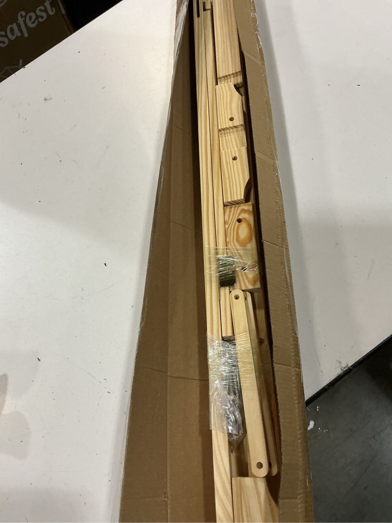Condition photo showing Good Condition for jeawiwi 1pcs wooden easel for painting-adjustable easel stand for painting and canvas, holds up to 42", lightweight pine art easel stand, large easel for paint for beginners, and artists