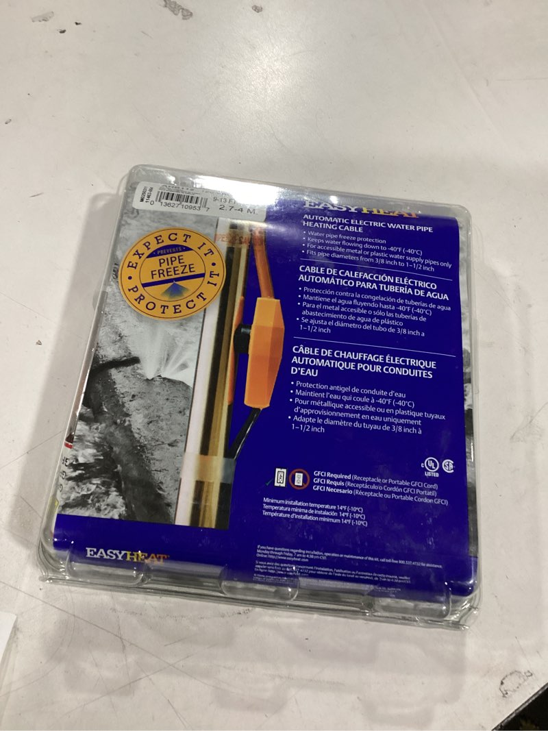 Condition photo showing Good Condition for EasyHeat AHB 12-ft 84 -Watt Pipe heat cable