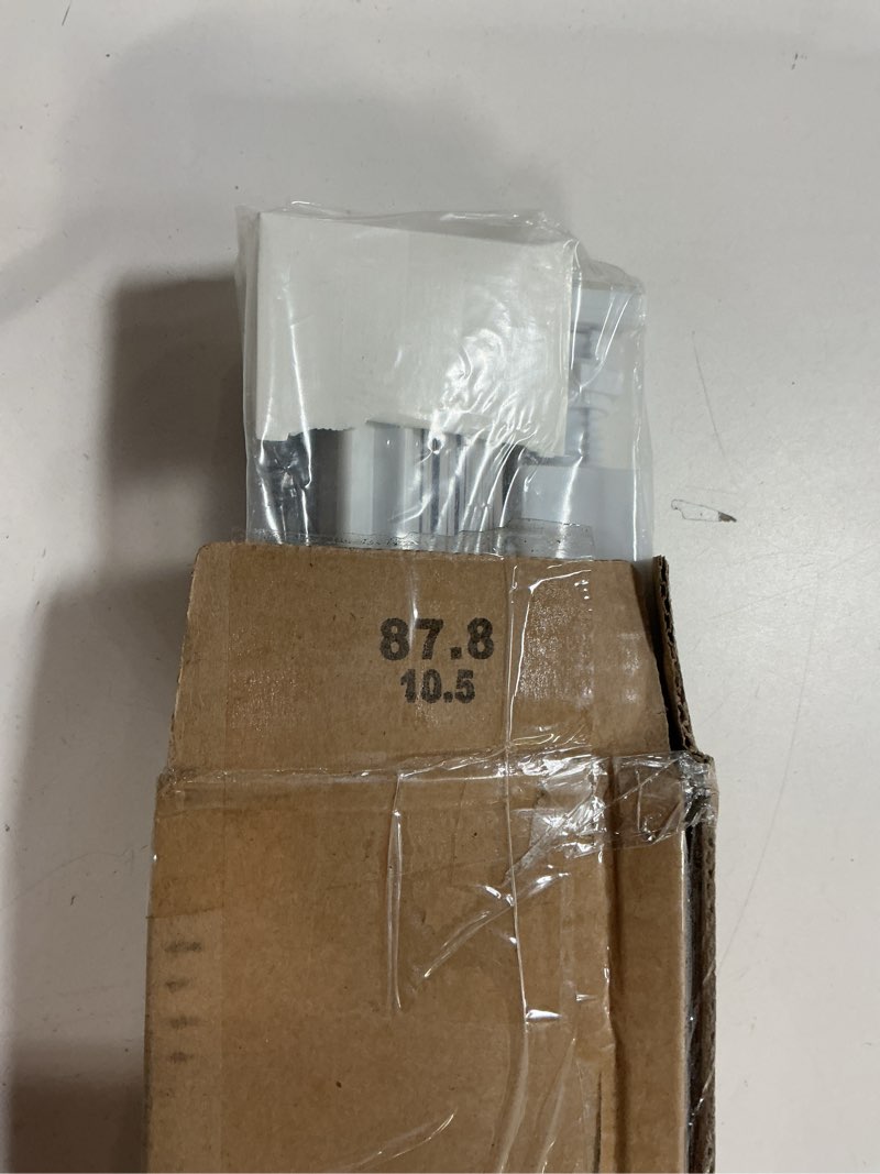 Condition photo showing New/Like New for lazblinds no tools no drill 1" vinyl mini blinds, cordless blinds for windows, light filtering horizontal window blinds & shades, 35" w x 36" h, white cordless-white 35" w x 36" h