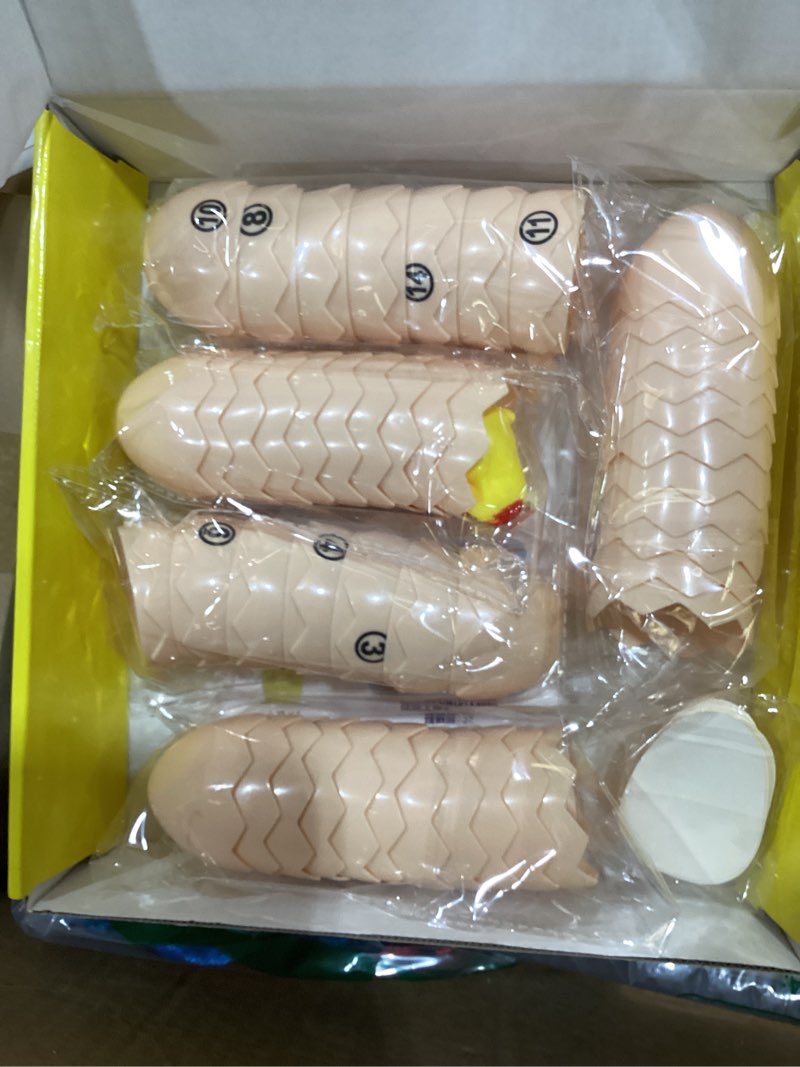 Condition photo showing Good Condition for lewtemi 41 pcs chick life cycle exploration set, chicken life cycle learning toy animal hatching educational toy with chick eggs for classroom home