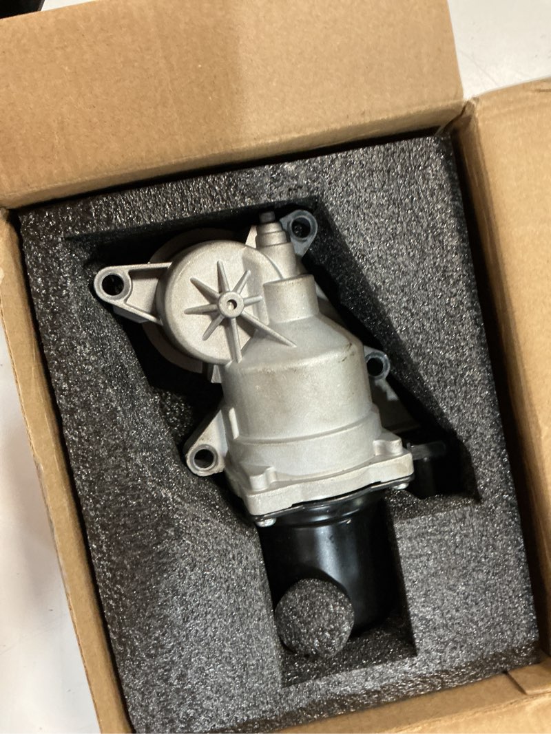 Condition photo showing As Is for 600-899 transfer case motor actuator fit for 16-18 cadillac escalade, 07-18 chevy silverado suburban tahoe, gmc sierra yukon, transmission shift motor replace oe# 19258696 23369032 84109212 48-125