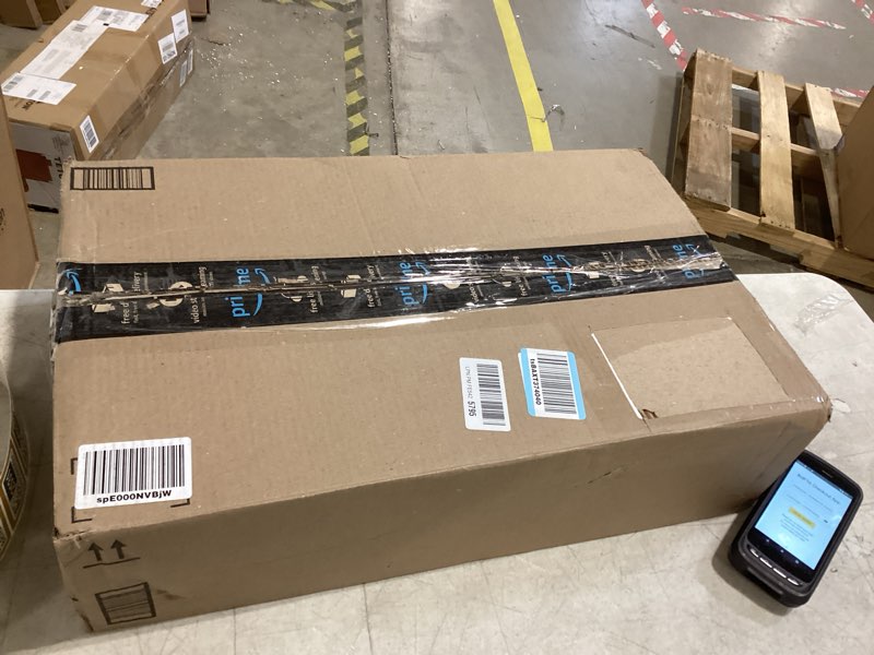 Condition photo showing New/Like New for Cooling Side Sleeper Pillow for Neck and Shoulder Pain, Luxury Shredded Memory Foam Curved Bed Pillows for Sleeping Set of 2- Adjustable King Size- Washable Cover Crescent White King Size (2 pack) Crescent White