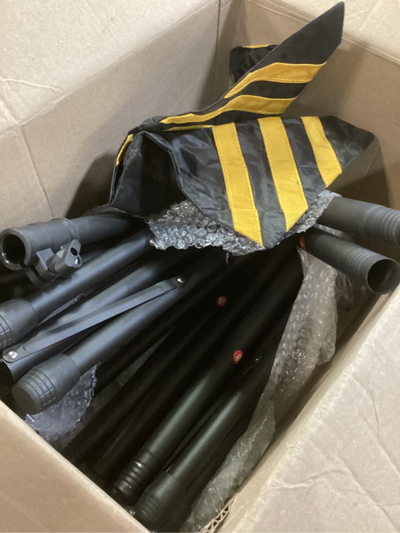 Condition photo showing As Is for Backdrop Stand Kit - 6 Widths, 10x7.5ft Adjustable Background Stand for Parties & Studio Photography