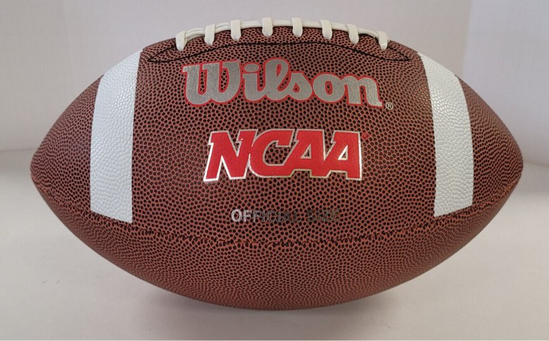 wilson ncaa red zone football official size wtf1570