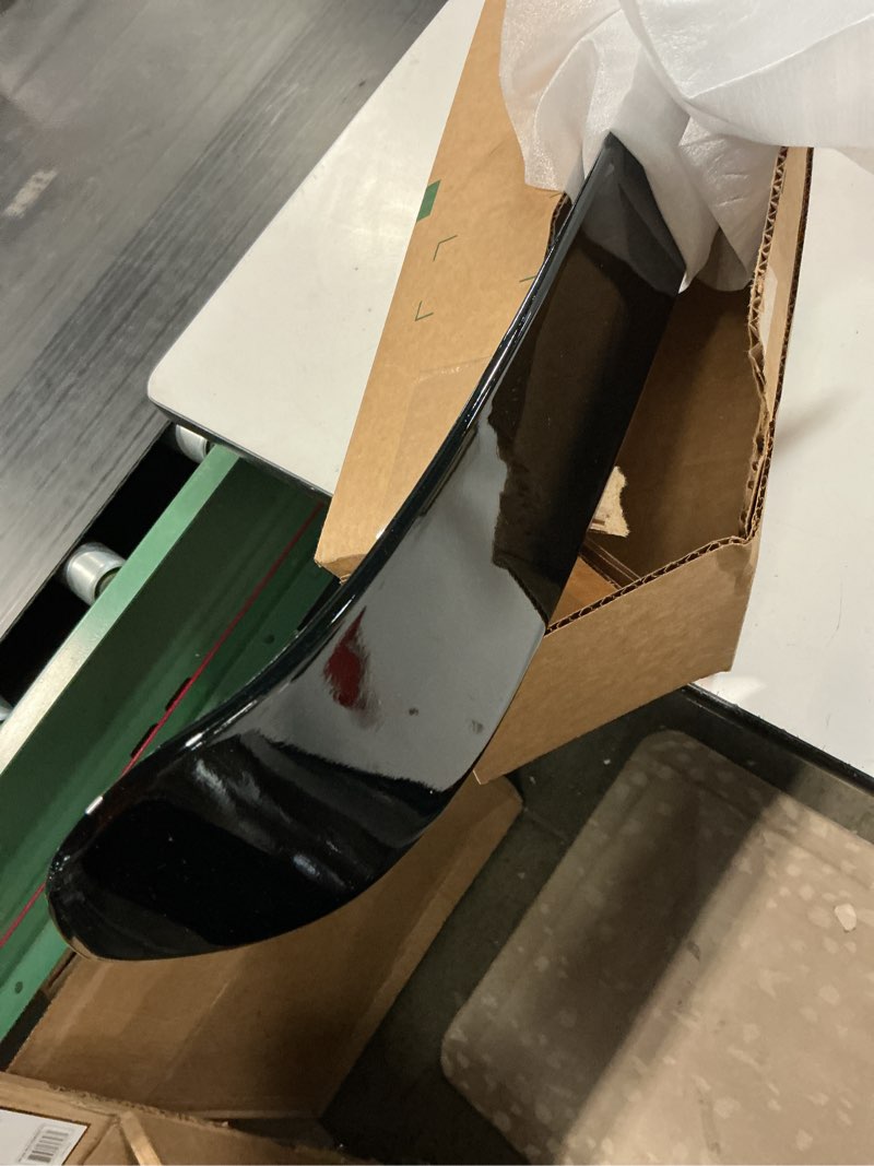 Condition photo showing New/Like New for similar gloss black spoiler for tesla model y juniper 2026, abs rear trunk wing, sporty high gloss rear lip spoiler, aerodynamic upgrade, easy no-drill installation