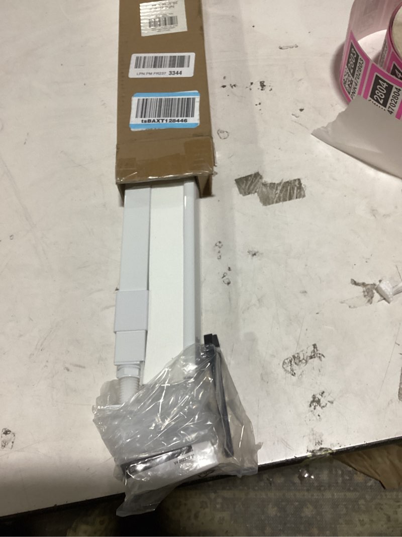 Condition photo showing Good Condition for LazBlinds Cordless Cellular Shades, No Tools No Drill Light Filtering Honeycomb Shades Pleated Blinds for Windows, 26 1/2'' W x 64'' H, White Light Filtering-white 26 1/2'' W x 64'' H