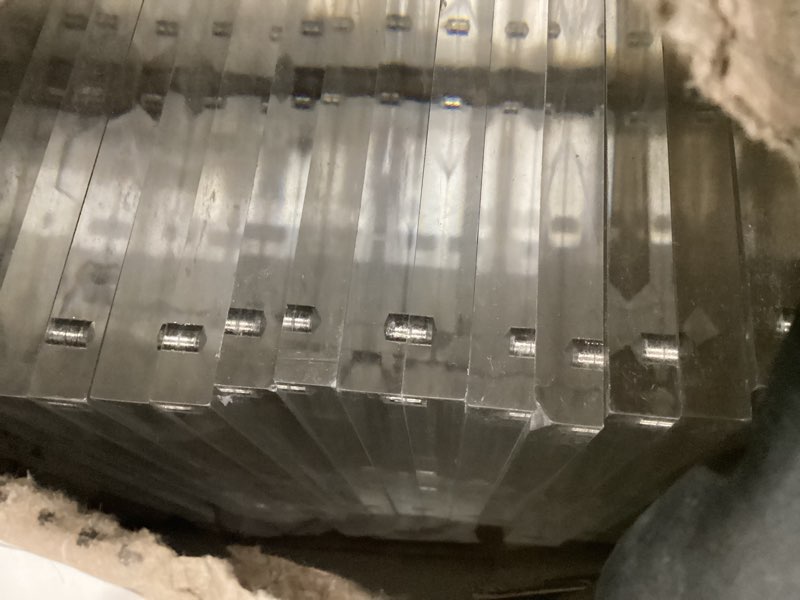 Condition photo showing As Is for Acrylic Sign Holder, 5x7, 15 Pack Vertical Clear Table Menu Display, Double Sided, Plastic Stand, Suitable for Restaurants, Office, Store, Fair Vertical 15 Pack 5x7