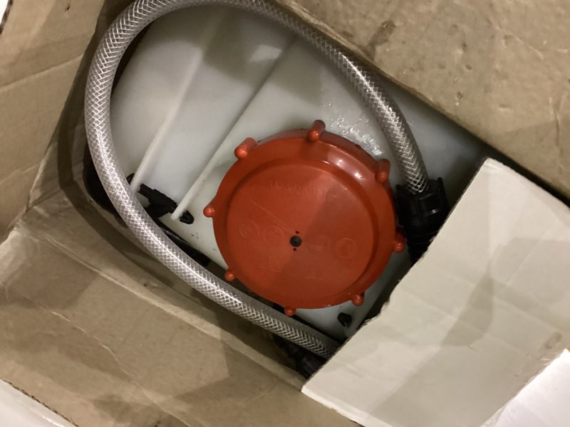 Condition photo showing As Is for SOLO 425 4-Gallon Piston Backpack Sprayer, Wide Pressure Range up to 90 psi