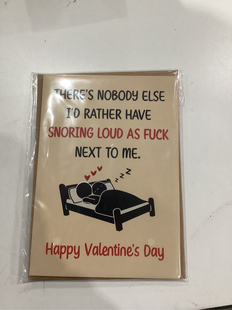 Condition photo showing New/Like New for Happy Valentines Day Card Gifts Decorations for Him Her Women Men Husband Wife Boyfriend Girlfriend, Valentine's Day Cards Gift Decor Ideas Sweetheart Romantic Funny Unique