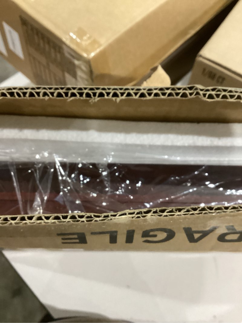 Condition photo showing New/Like New for VERANI Pin Display Case 16x25 Pin Collection Display Box Military Medal Display Frame with Uv Protection Acrylic Door for Beach Tags Jewelry Insignia Ribbons Patches Insignia Ribbons Sport Pins 16x25 - Mahogany