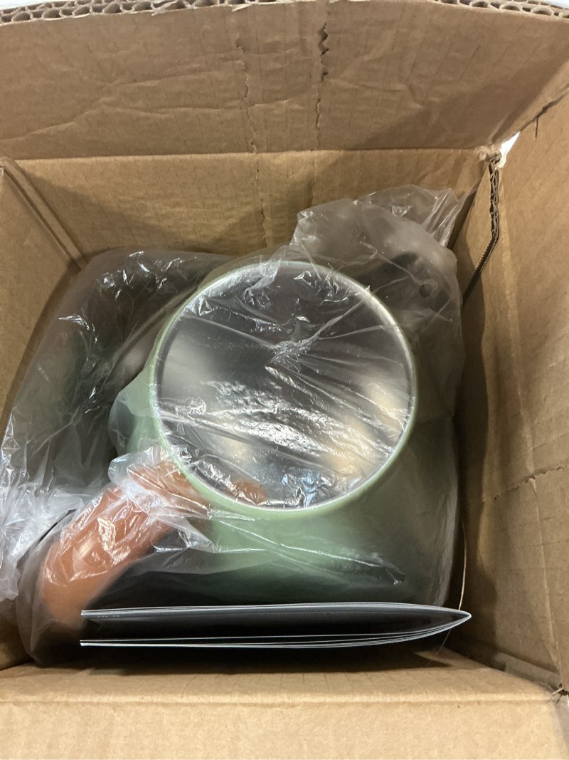Condition photo showing New/Like New for evoloop 1.7l electric kettles, bpa free tea kettle, hot water boiler heater, stainless steel teapot, auto shut-off & boil-dry protection, 120v/1500w glossy green