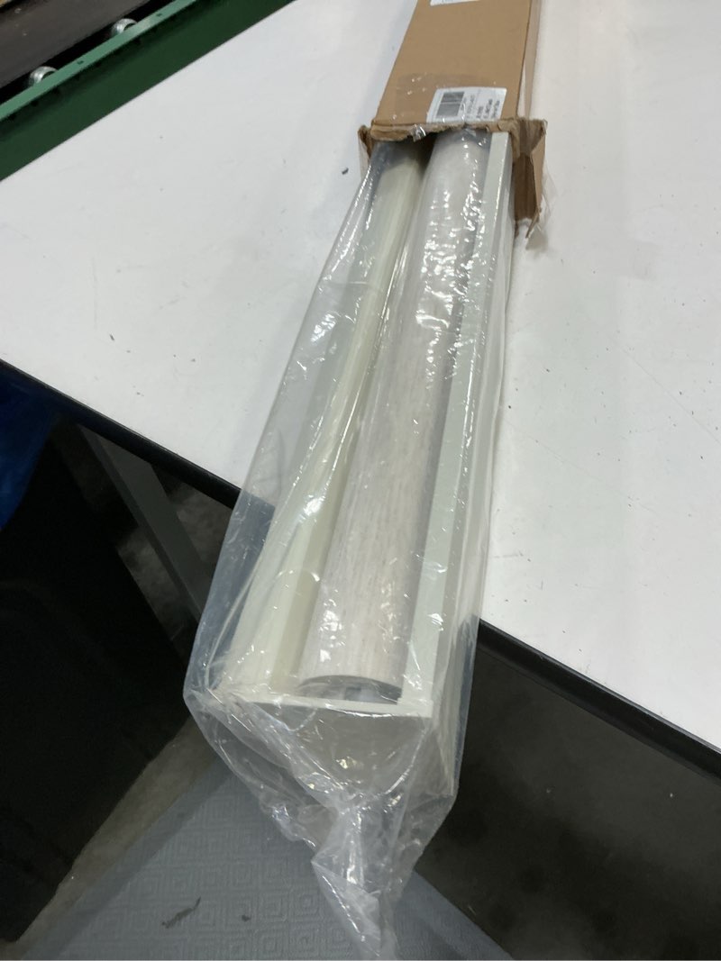 Condition photo showing Good Condition for joydeco linen zebra blinds for windows, cordless privacy light filtering dual layer window shades, free-stop roller blinds for home, 48” w x 72” h linen 48"w x 72"h