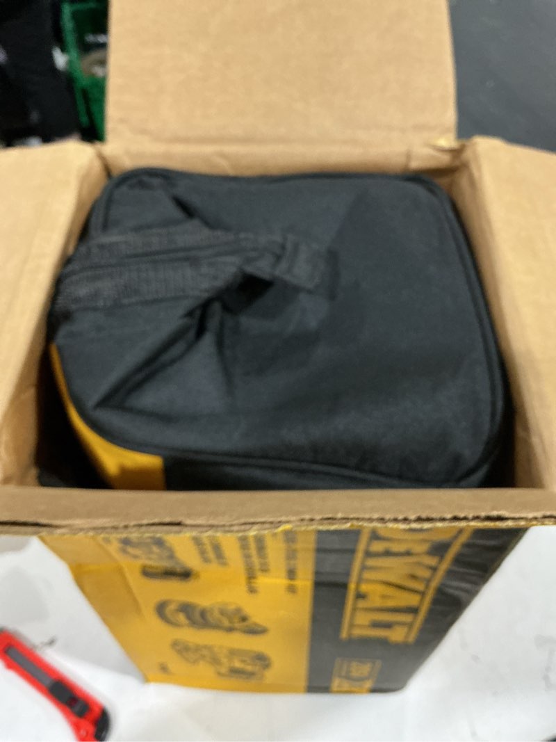 Condition photo showing As Is for dewalt 20v max power tool combo kit, cordless woodworking 3-tool set with 5ah battery and charger (dck300p1)