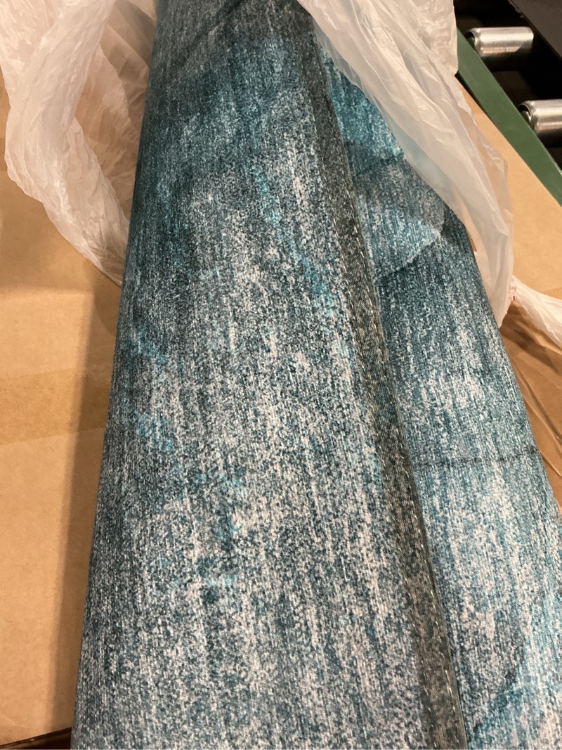 Condition photo showing Good Condition for Addison Rugs Chantille ACN524 Teal 2'6" x 3'10 Indoor Outdoor Area Rug, Stain Resistant, Machine Washable, Non Shedding, Bedroom, Living Room, Dining Room, Kitchen Rug Teal 2'6" x 3'10" (Rectangular)