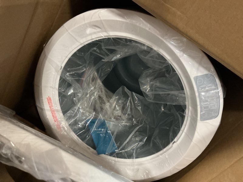 Condition photo showing New/Like New for Keenray Upgraded Towel Warmer Bucket, Large Towel Warmer with 3 Heating Modes, Heat Time 30/45/60/90 Min Adjustable and Up to 24 Hour Delay Timer, Towel Heater for Oversize Bathrobes Blankets, CL1Plus Clear White