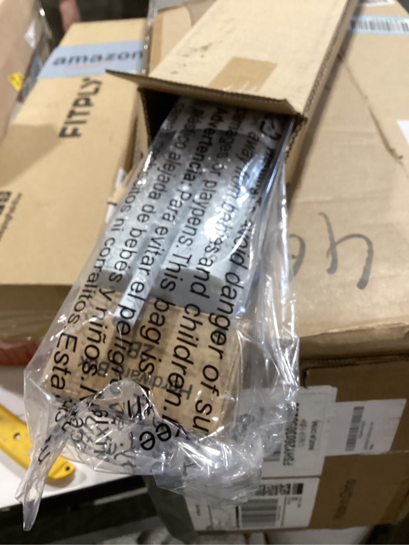 Condition photo showing Good Condition for lazblinds cordless white 1" room darkening vinyl mini blinds, 24" w x 36" h horizontal window blinds for home, cordless shades for indoor windows white 24"w x 36"h