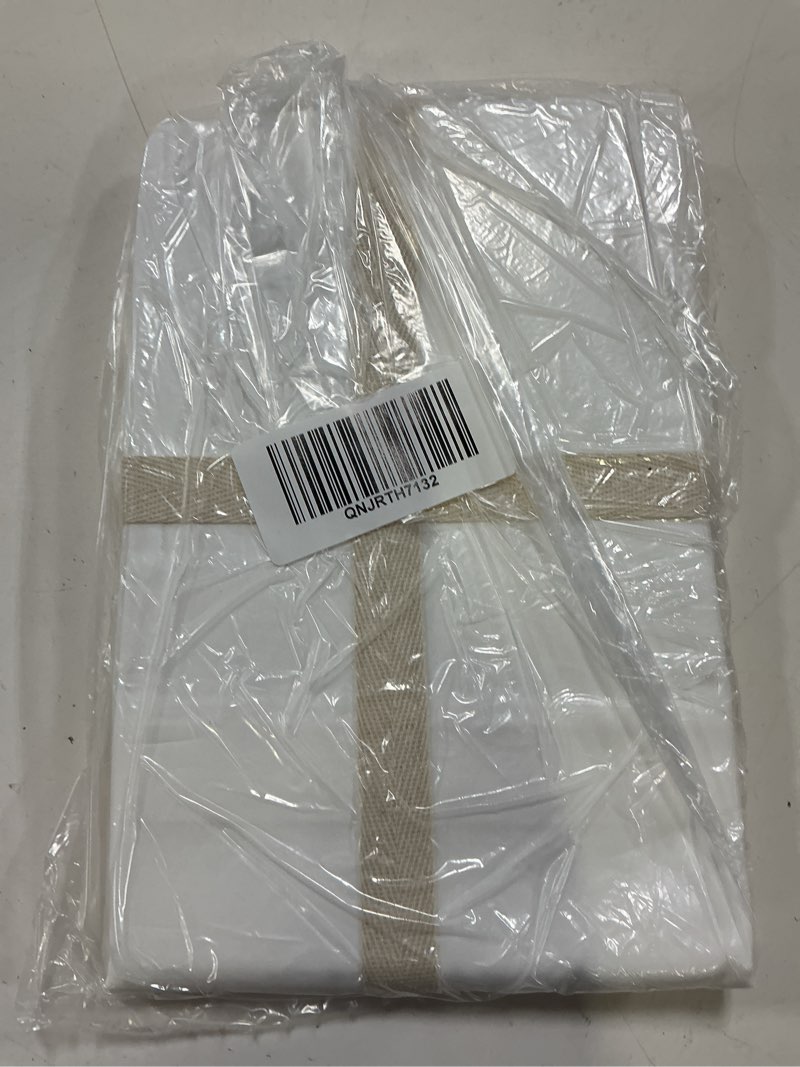 Condition photo showing Good Condition for quince organic crisp percale sham set, standard, white