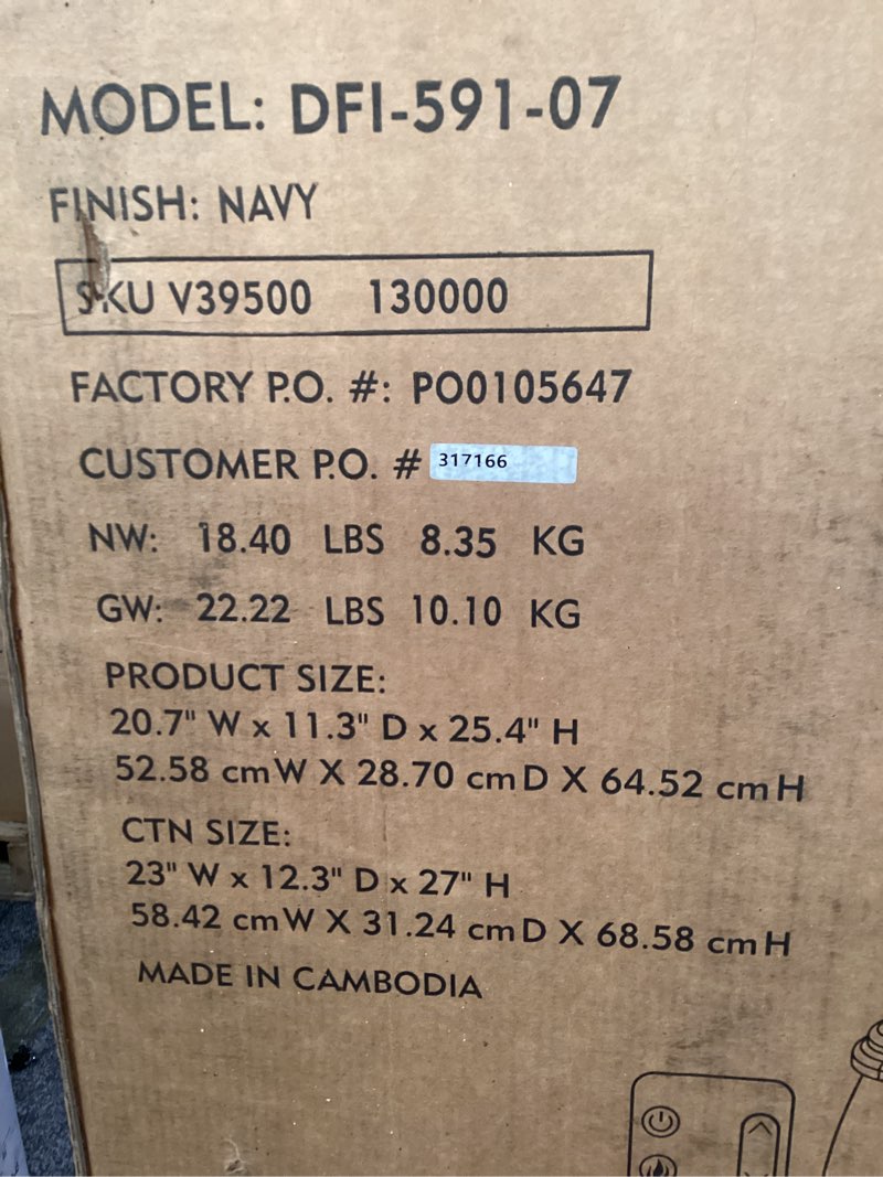 Condition photo showing New/Like New for Duraflame model DFI-591-07