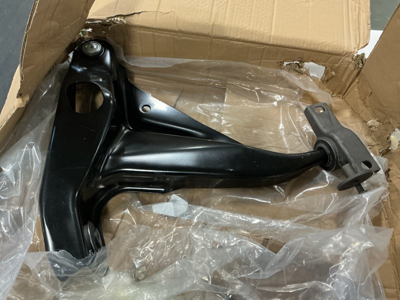 suspension control arm and ball joint replacement