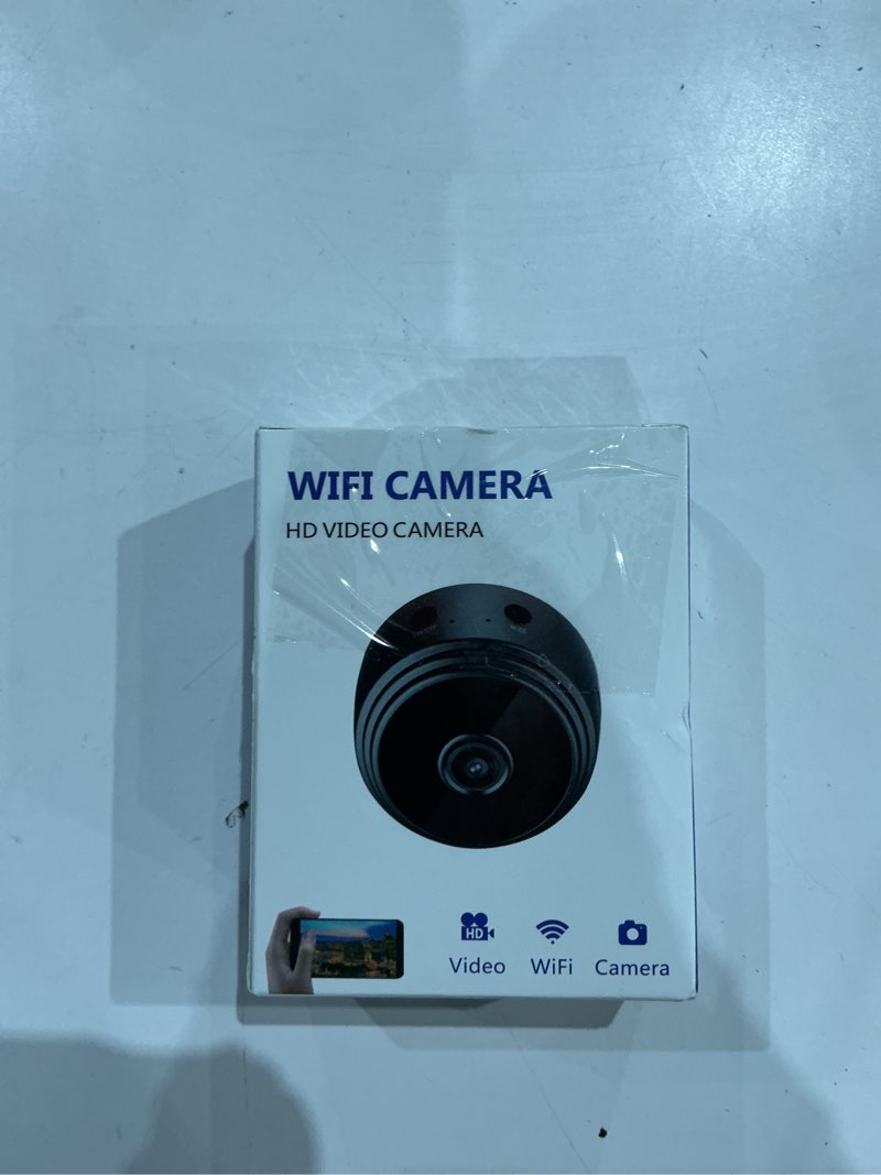 Condition photo showing As Is for rfawkng 1pcs only 0.9 inch hidden camera with audio/video mini small spy home indoor night vision mo