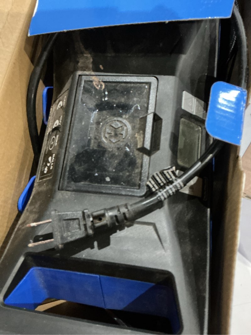 Condition photo showing As Is for kobalt air inflator (power source: car/electric )