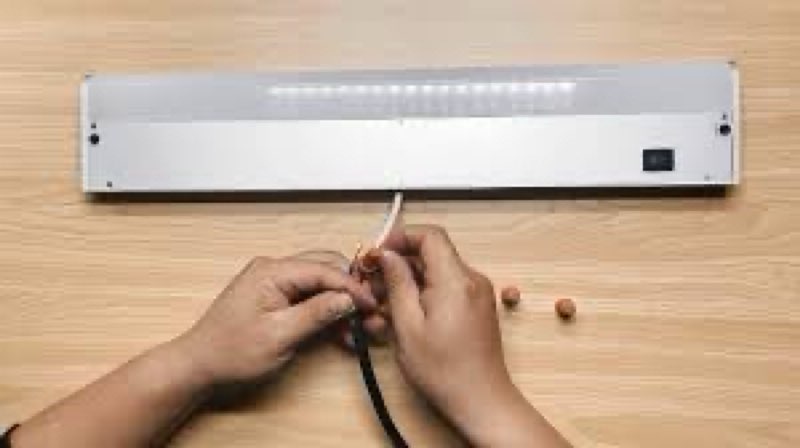 Smart Under Cabinet Lights Hardwired White and Color Changing Dimmable Undermount Light Work with Al