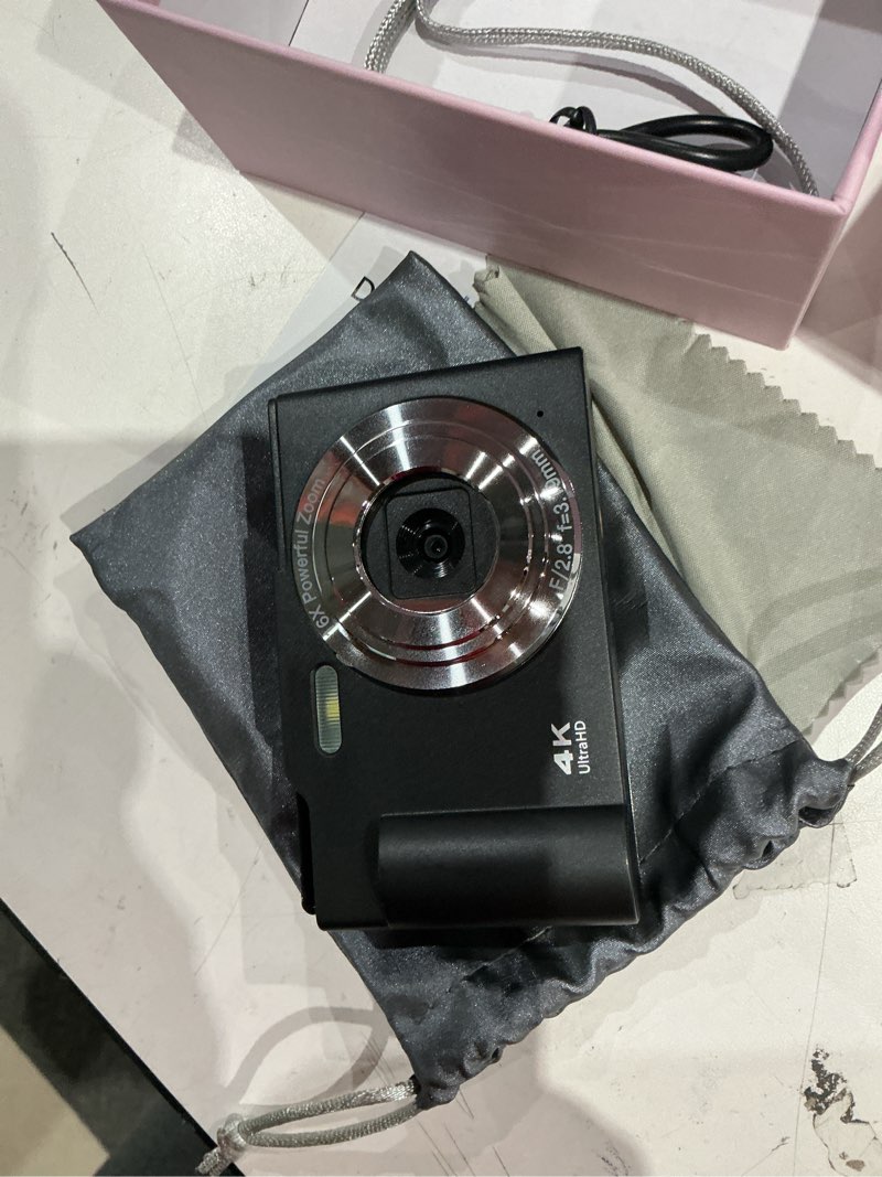 Condition photo showing New/Like New for digital camera, fhd digital point and shoot camera with 16x zoom anti shake, 48mp compact small came