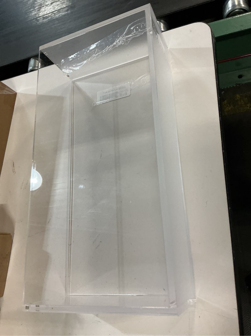 Condition photo showing New/Like New for prismatic evolutions spc acrylic display case compatible with prismatic evolutions super-premium collection box, 8+5mm thick clear acrylic protector case with magnetic lid, pokemon card display box