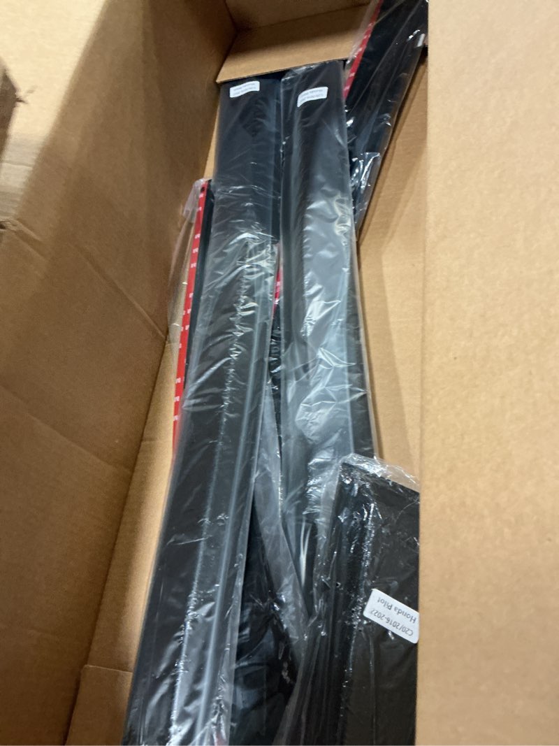 Condition photo showing As Is for Tape-on Rain Guards for 2016-2022 Pilot, for 2016-2022 Honda Pilot Accessories?Side Vent Visors Shades Window Deflectors for Honda Pilot C20-for-Honda-Pilot-16/22