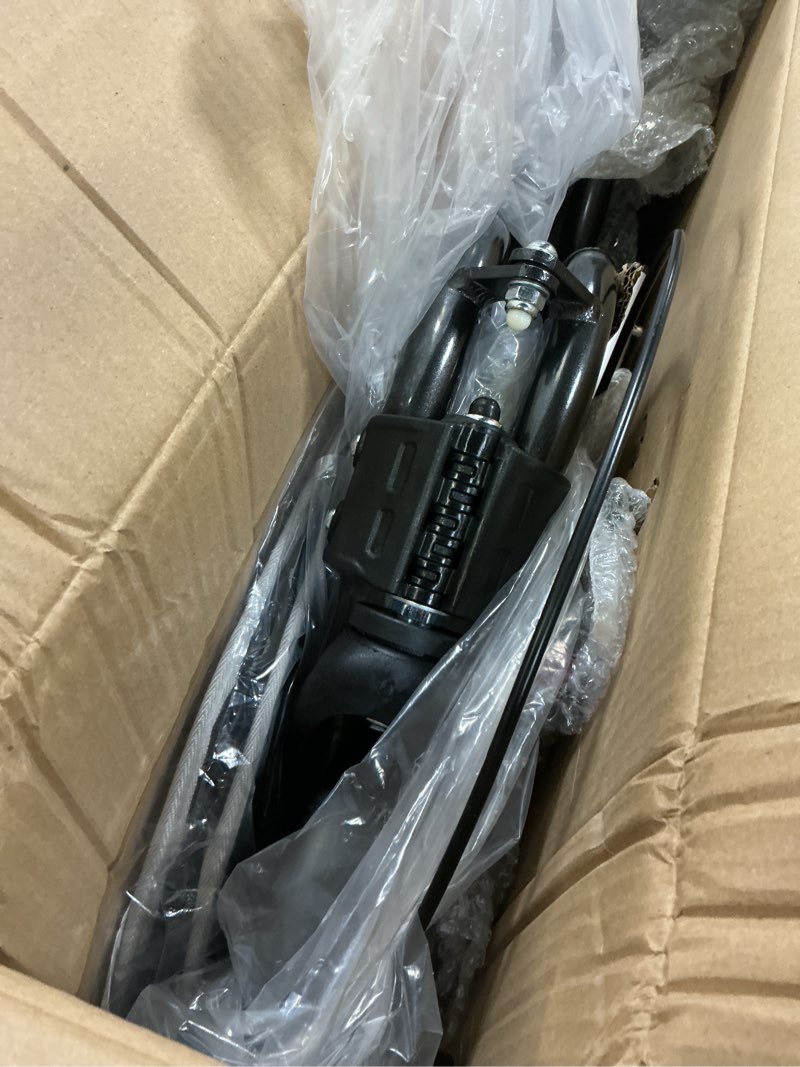 Condition photo showing As Is for Planetwalk Premium 3 Wheel Rollator Walker for Seniors - Ultra Lightweight Foldable Walker for Elderly, Aluminum Three Wheel Mobility Aid, Black