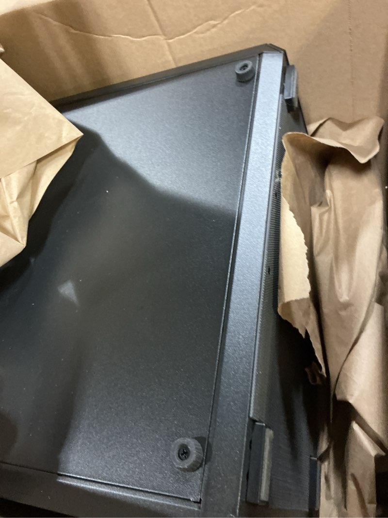 Condition photo showing As Is for cooler master masterbox q300l micro-atx tower with magnetic design dust filter, transparent acrylic side panel, adjustable i/o & fully ventilated airflow, black (mcb-q300l-kann-s00)