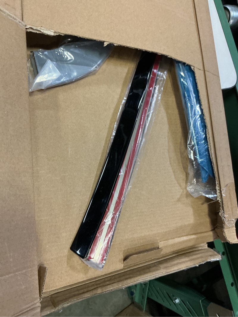 Condition photo showing Good Condition for stainless steel window trim chrome delete for benz c-class sedan w205 2015-2021 black window trim blackout kit 15-21 c-class