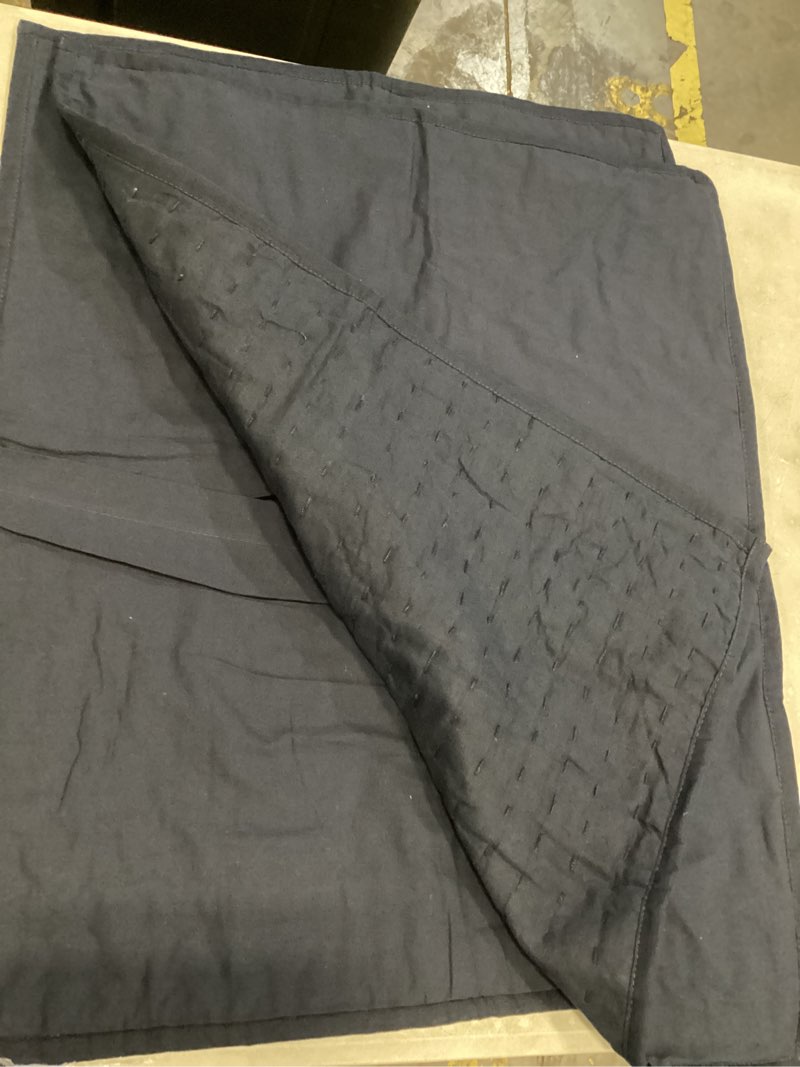 Condition photo showing As Is for european linen cotton pillowcase queen