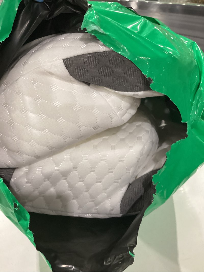 Condition photo showing Good Condition for Cervical Neck Pillow for Pain Relief Sleeping, Contour Memory Foam Pillows, Ergonomic Side Sleeper Pillows for Adults, Orthopedic Neck Support Pillow for Back Stomach Sleepers-King Size King size-28.4''Lx16.5''Wx5.5''H Grey