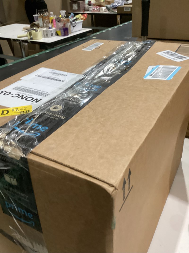 Condition photo showing Good Condition for Rubbermaid 21 Quart Traditional Kitchen Bathroom and Office Rectangular Plastic Open Wastebasket Trash Can Bisque 1 Pack