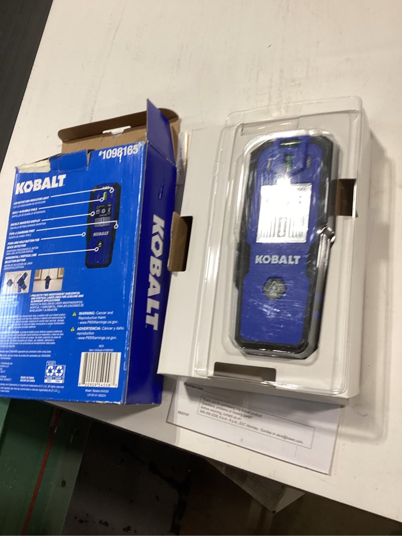 Condition photo showing Good Condition for kobalt 30-ft red line generator laser level kit