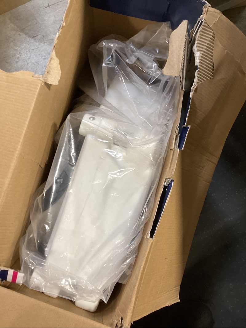 Drive Medical RTL12027RA 2-in-1 Raised Toilet Seat with Removable Padded Arms, Standard Seat