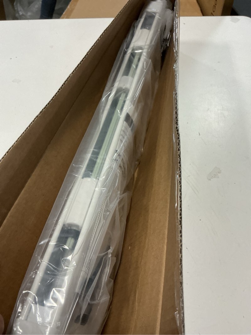 Condition photo showing Good Condition for lazblinds no tools no drill cordless cellular shades, light filtering honeycomb shades for home, thermal insulation blinds for windows, 24" w x 36" h, white light filtering-white 24" w x 36" h