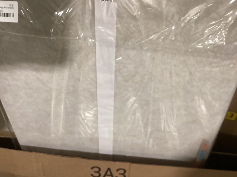 Condition photo showing New/Like New for Large Bulletin Board - Foldable 36x24 Inches Cork Board Alternative with 20 Push Pins, 3' x 2' Self-Adhesive Felt Bulletin Board for Wall, Home Office Classroom Decor 36" x 24" Grey