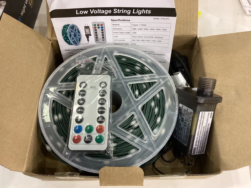 Brightever 360FT 1100 LED Christmas Lights with Remote, IP67 Waterproof Plug-in Christmas Tree Light