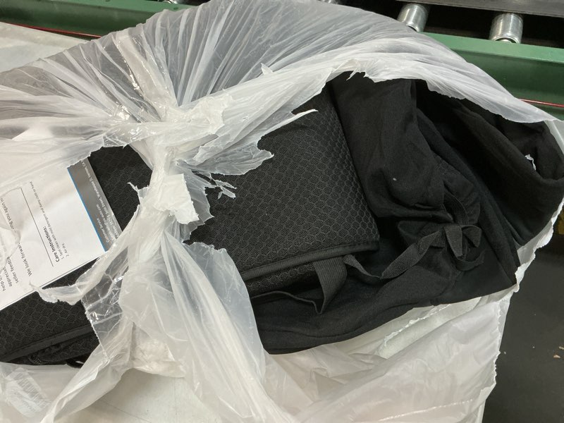 Condition photo showing As Is for Skechers Memory Foam Car Seat Covers, Air Cool Mesh Thick Seat Covers, Car Seat Full Sets, Airbag Co