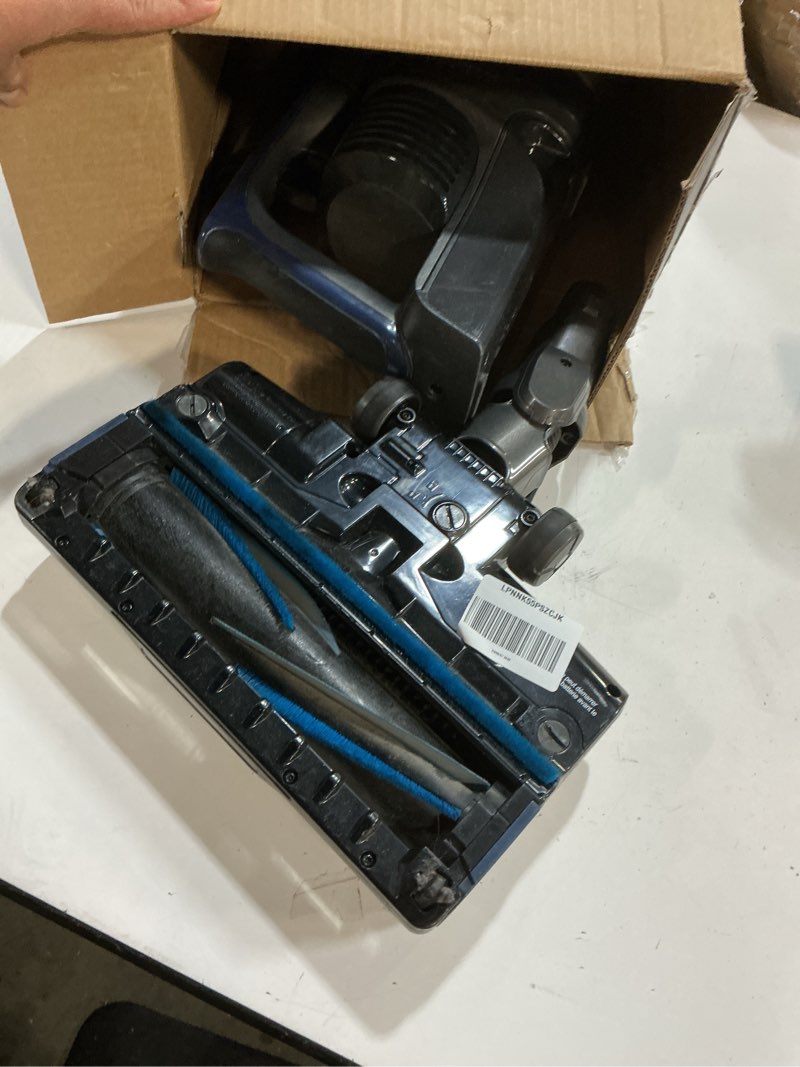 Condition photo showing As Is for Shark PowerPro Plus Cordless Stick Vacuum, Lightweight, Rechargeable, FloorDetect Technology, HEPA Filter, Up to 50-Minute Runtime, Powerful Pet Hair Pickup, Carpets & Hard Floors, Pure Water, IZ377H PowerPro FloorDetect