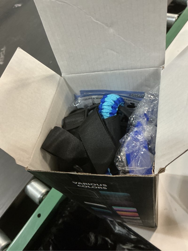 Condition photo showing New/Like New for Stainless Steel Flask Water Bottle - 32oz/40oz/64oz Insulated Water Bottle with Straw & Spout Lids, Paracord Handle, Strap Sleeve, Protective Cup Mat, Hydro Thermo Perfect for Sports Office Green Blue Gradient 32 Ounces