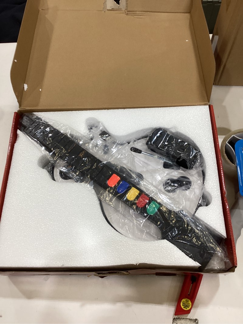 Condition photo showing Good Condition for NBCP PC Guitar Hero Wireless Legends Rock Dongle Bundle for PS3/Computer Windows, Compatible with Guitar Hero, Rock Band, Clone Hero & Fortnite Festival White for PS3,PS